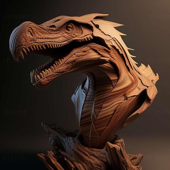 3D модель Neuquenraptor (STL)